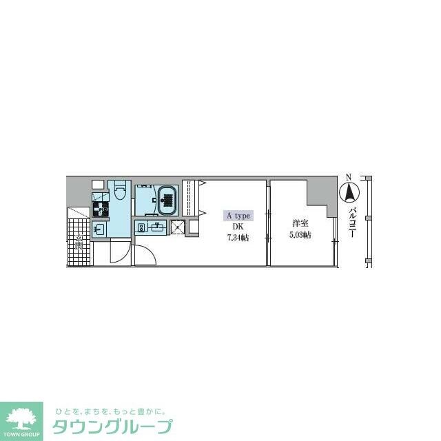 ドムス・スタイル押上の物件間取画像