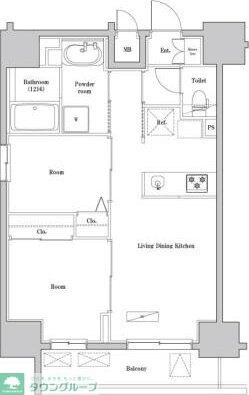 SPコート両国の物件間取画像