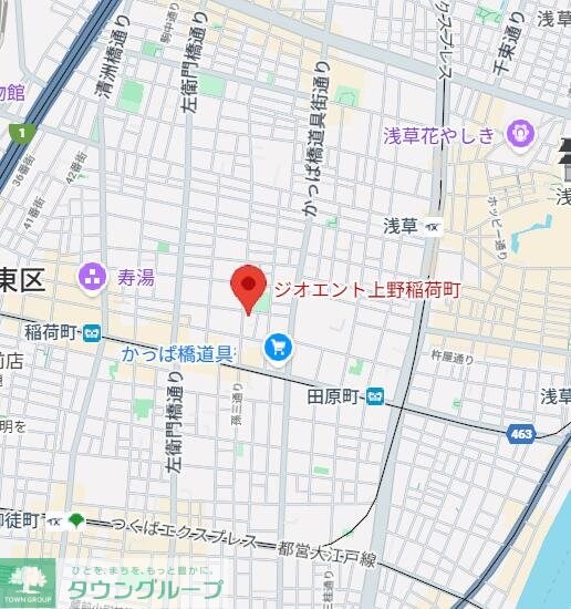 ジオエント上野稲荷町の物件内観写真