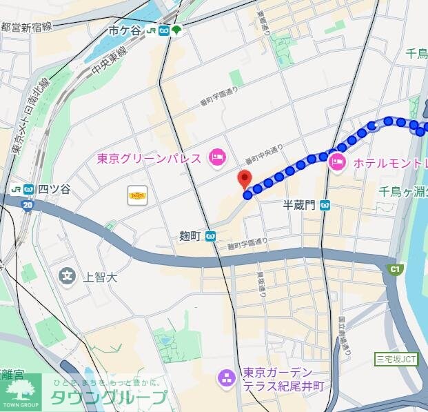 麹町二番町マンションの物件内観写真