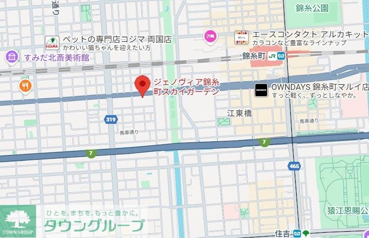 ジェノヴィア錦糸町スカイガーデンの物件内観写真