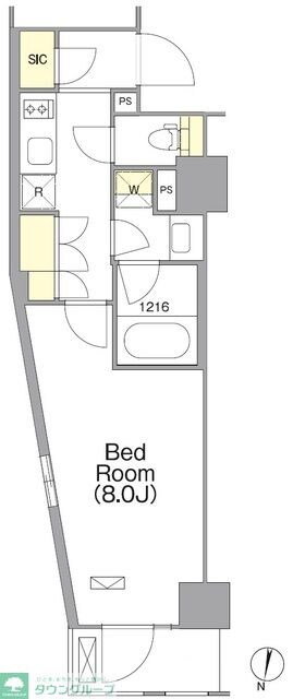 ORSUS西日暮里の物件間取画像