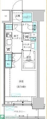 ヴィークブライト蔵前の物件間取画像