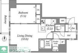 N-Stage両国の物件間取画像