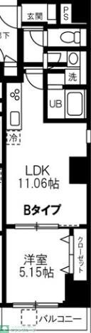 MAISON M Kの物件間取画像