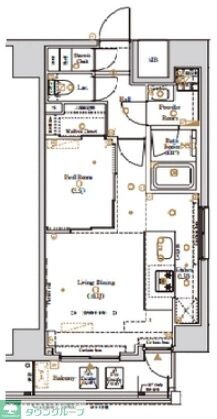 ログ上野駅前(ログウエノエキマエ)の物件間取画像