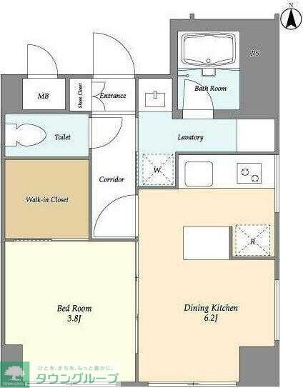 インプルーブ両国の物件間取画像