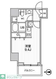GRACIA PLACE HIKIFUNEの物件間取画像