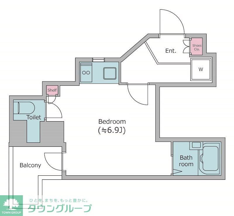 レジディア文京湯島IIの物件間取画像