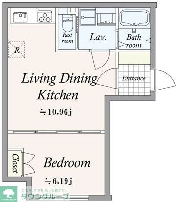 GRAN PASEO芝公園の物件間取画像