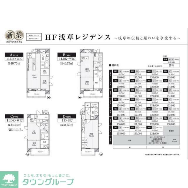 ORSUS ASAKUSAの物件内観写真