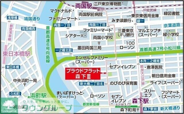 プラウドフラット森下IIIの物件内観写真