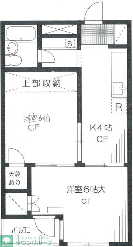 グリーンハイツ本郷の物件間取画像