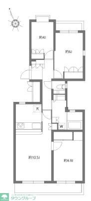 アソシエール文京白山の物件間取画像