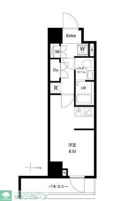 ジェノヴィア両国VIグリーンヴェールの物件間取画像