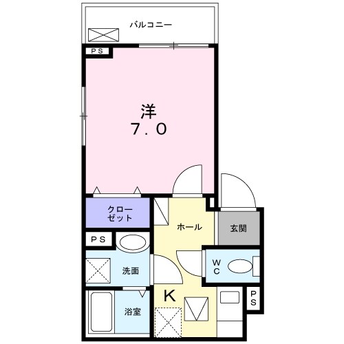 グランデパール 北小岩の物件間取画像