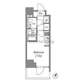 SQUARE CITY KANAMACHIの物件間取画像