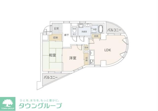 ラレーブ金町(竹石ビル)の物件間取画像