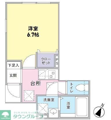 Legume ail graisseの物件間取画像