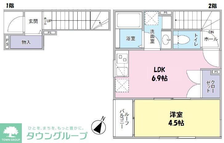 Legume ail graisseの物件間取画像