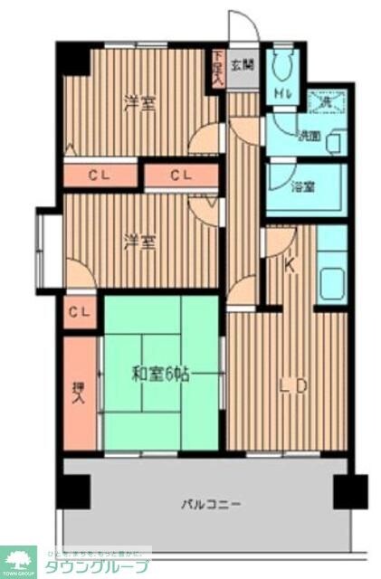 西葛西田中ビルの物件間取画像