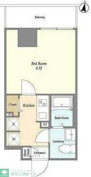 アルファコート立石3の物件間取画像