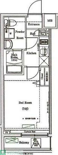 ラフィスタ金町の物件間取画像
