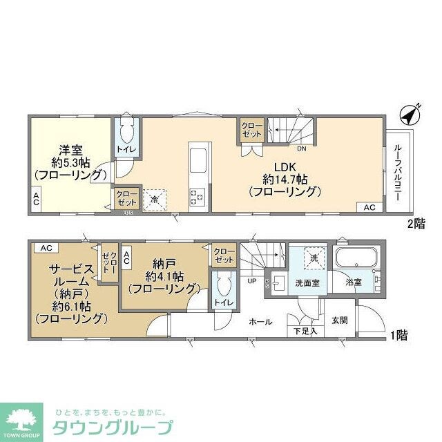 Kolet新小岩#15の物件間取画像