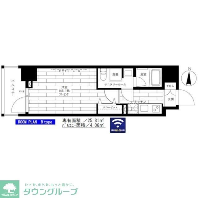 ステージグランデ錦糸町IIの物件間取画像
