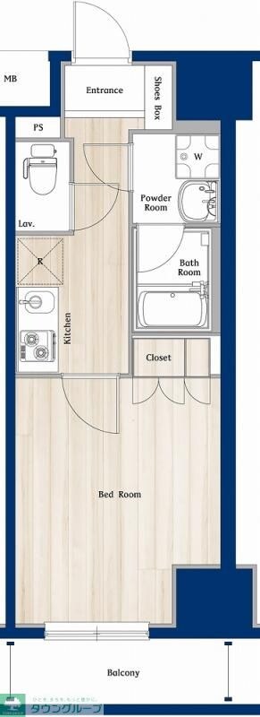 Nステージ亀戸の物件間取画像