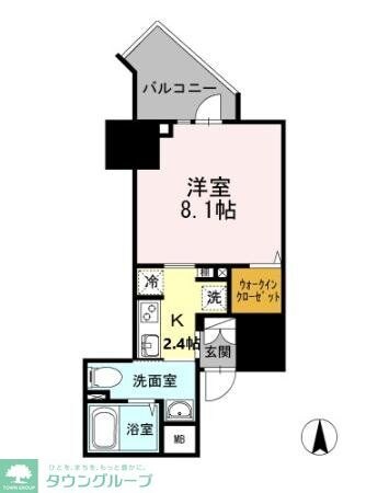 Rising Place Kameidoの物件間取画像