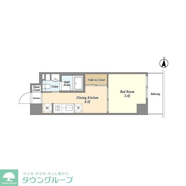 BPRレジデンス亀戸の物件間取画像