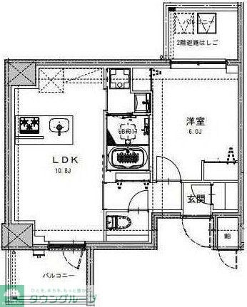 S-RESIDENCE両国sereaの物件間取画像