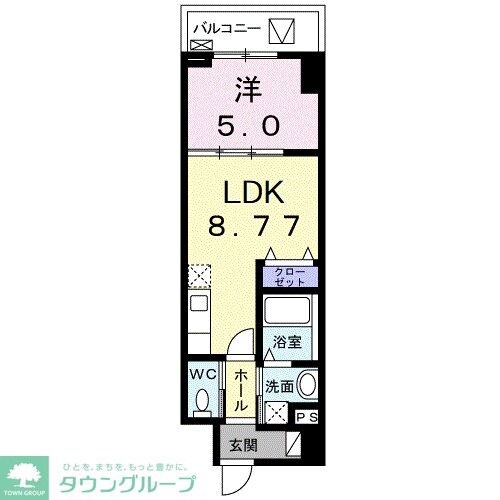 スカイハウス グランデの物件間取画像