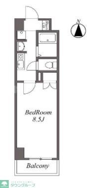 ユーレジデンス東陽町の物件間取画像