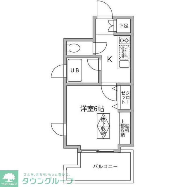 ラクラス木場公園の物件間取画像