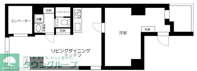 Le Nid KANDAの物件間取画像