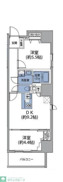 ルネサンスコート秋葉原の物件間取画像