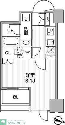 東神田テラスレジデンスの物件間取画像