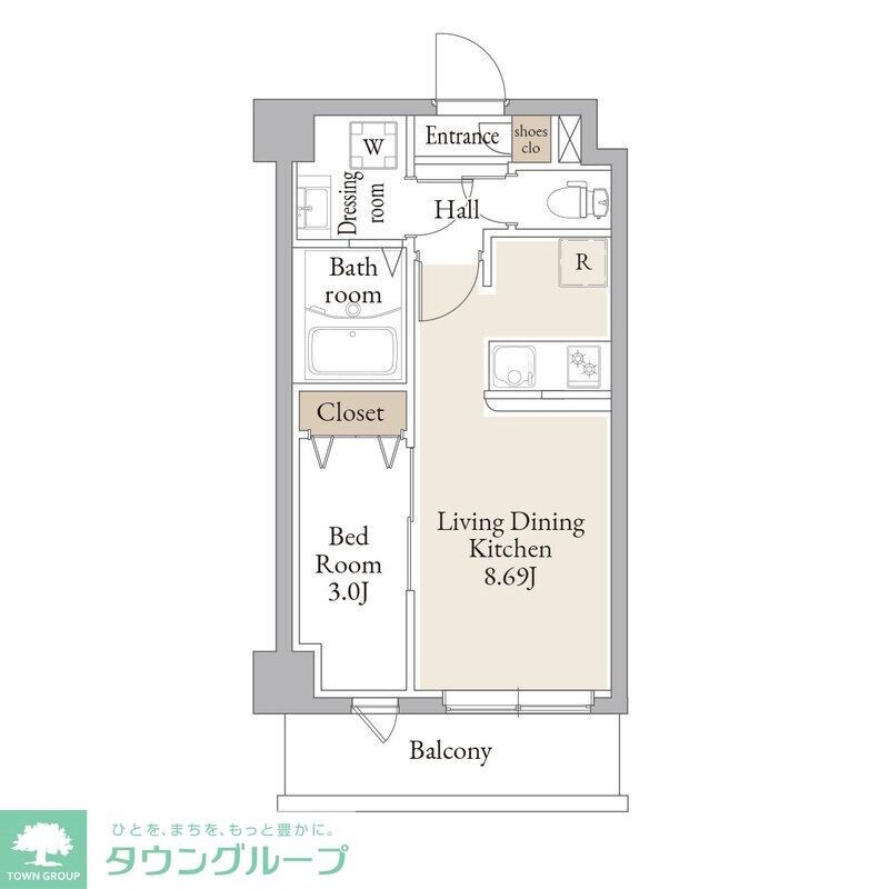 アルファコートお花茶屋2の物件間取画像