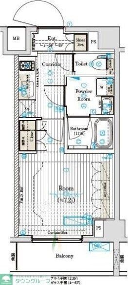 ブライズフォルム墨田の物件間取画像