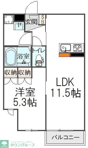 プラネッツの物件間取画像