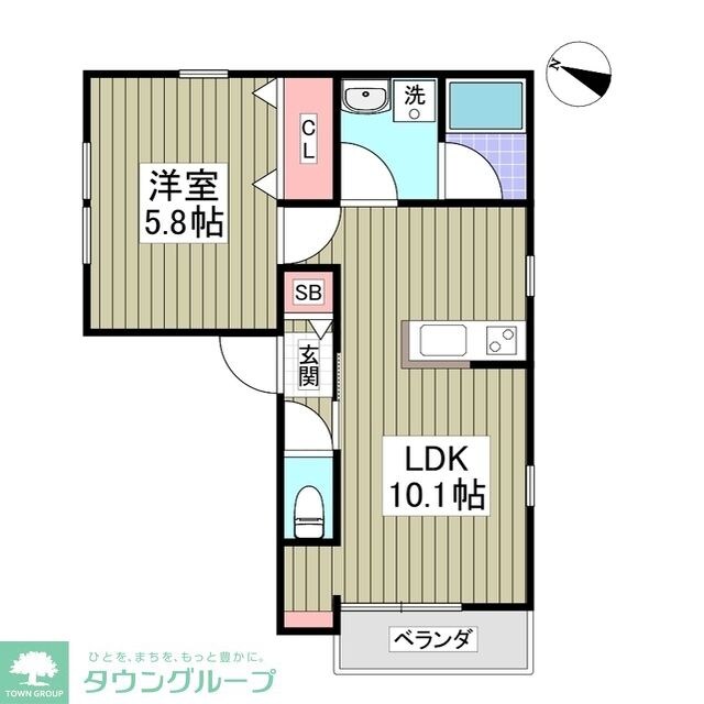 M・プーロニンフェアの物件間取画像