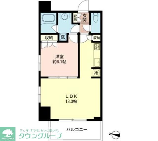 MFPRコート木場公園の物件間取画像