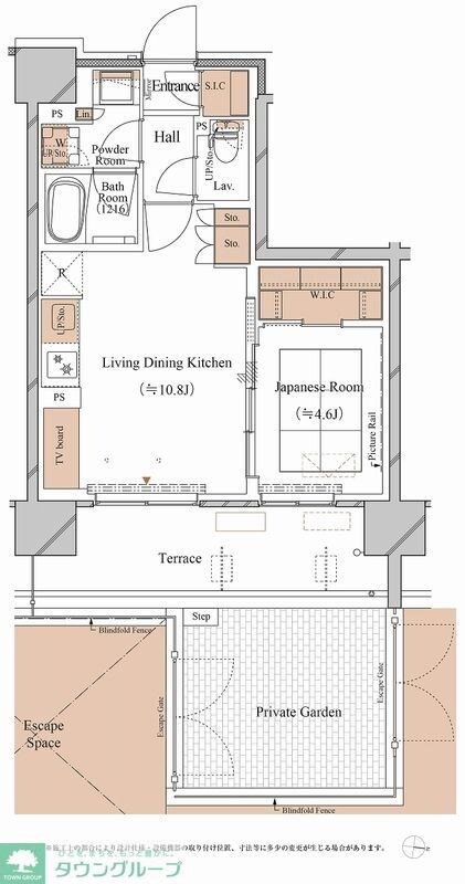 ブランシエスタ木場の物件間取画像