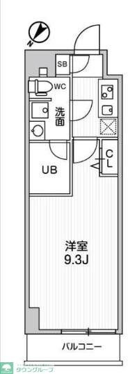 グラシアプレイス押上の物件間取画像