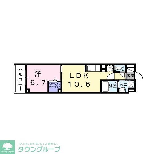 CREVANCE亀戸の物件間取画像