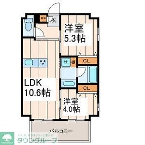 フロントコート両国の物件間取画像
