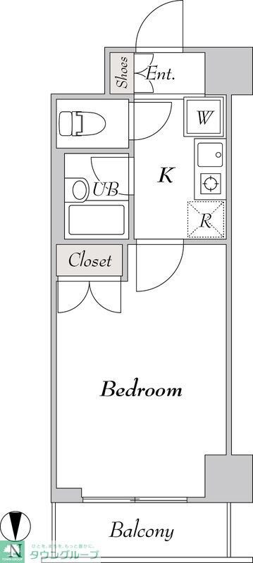 BluRock秋葉原の物件間取画像