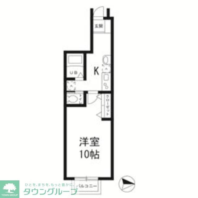 アーバンコート白鳥の物件間取画像